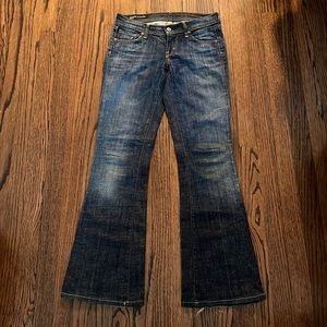 Citizens of Humanity low waist flair jeans